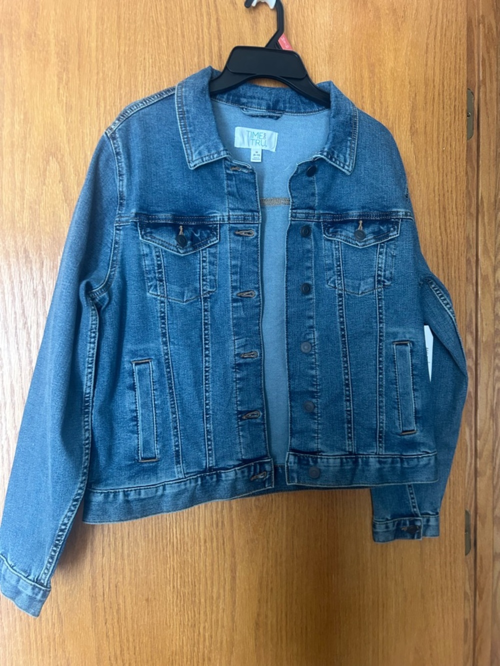 Time and Tru Medium Blue Denim Jacket